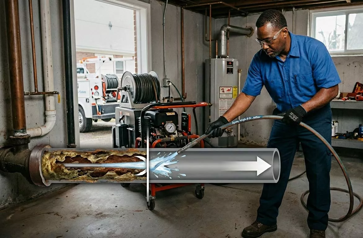 Hydro Jetting Plumbing Prevents Future Issues