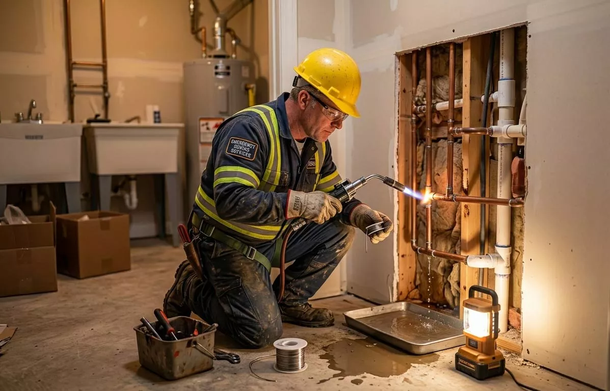 Emergency Water Pipe Repair